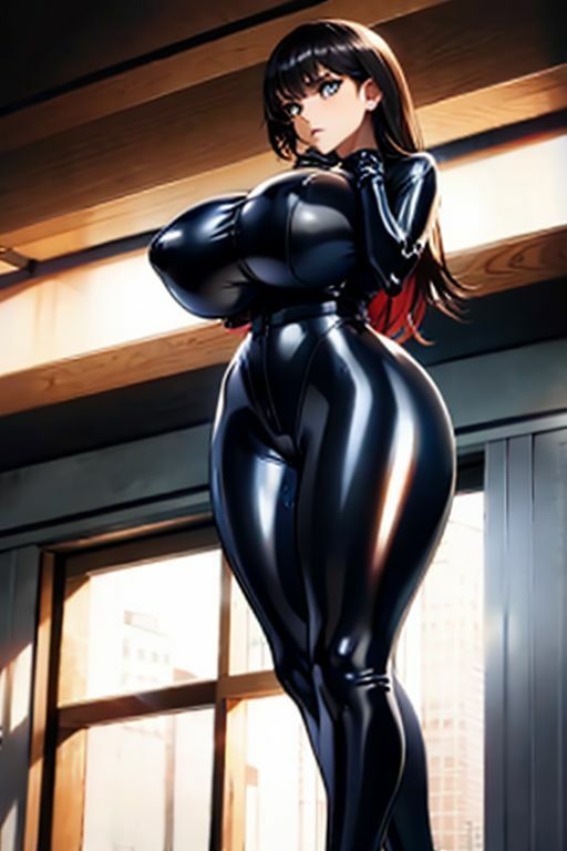 爆乳AIテカテカスーツ1 画像8
