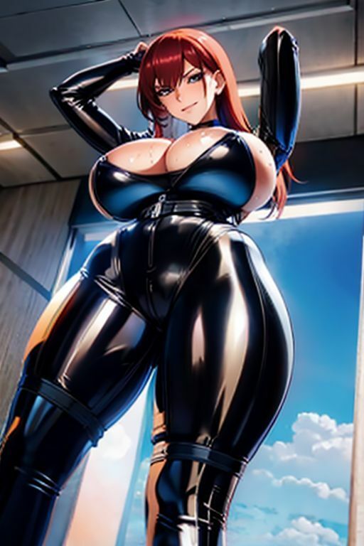 爆乳AIテカテカスーツ1 画像10
