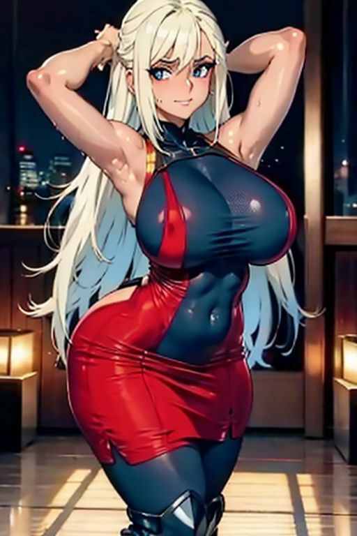 サンプル画像6:爆乳AIどしこりてかてか1(AI出版) [d_362420]