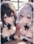 巨乳メイドとハーレムエッチ3