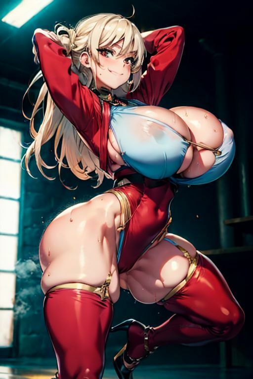 サンプル画像5:爆乳AIマージ1(AI出版) [d_363618]