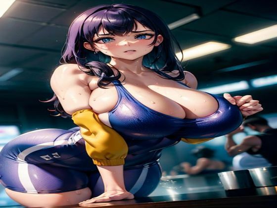 d_363622｜爆乳AIぱっつり水着1【AI出版】