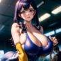爆乳AIぱっつり水着1 爆乳AIぱっつり水着1
