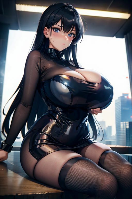 爆乳AIレザージャケット1_9