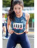 おもらしマラソン女子