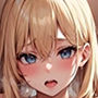 恥じらう美女2