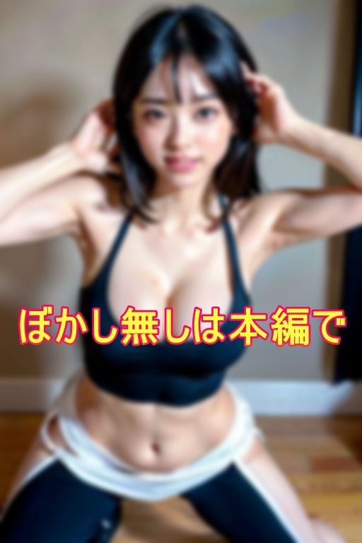 ヨガの密着レッスンで美人な人妻インストラクターに勃起がバレて…2