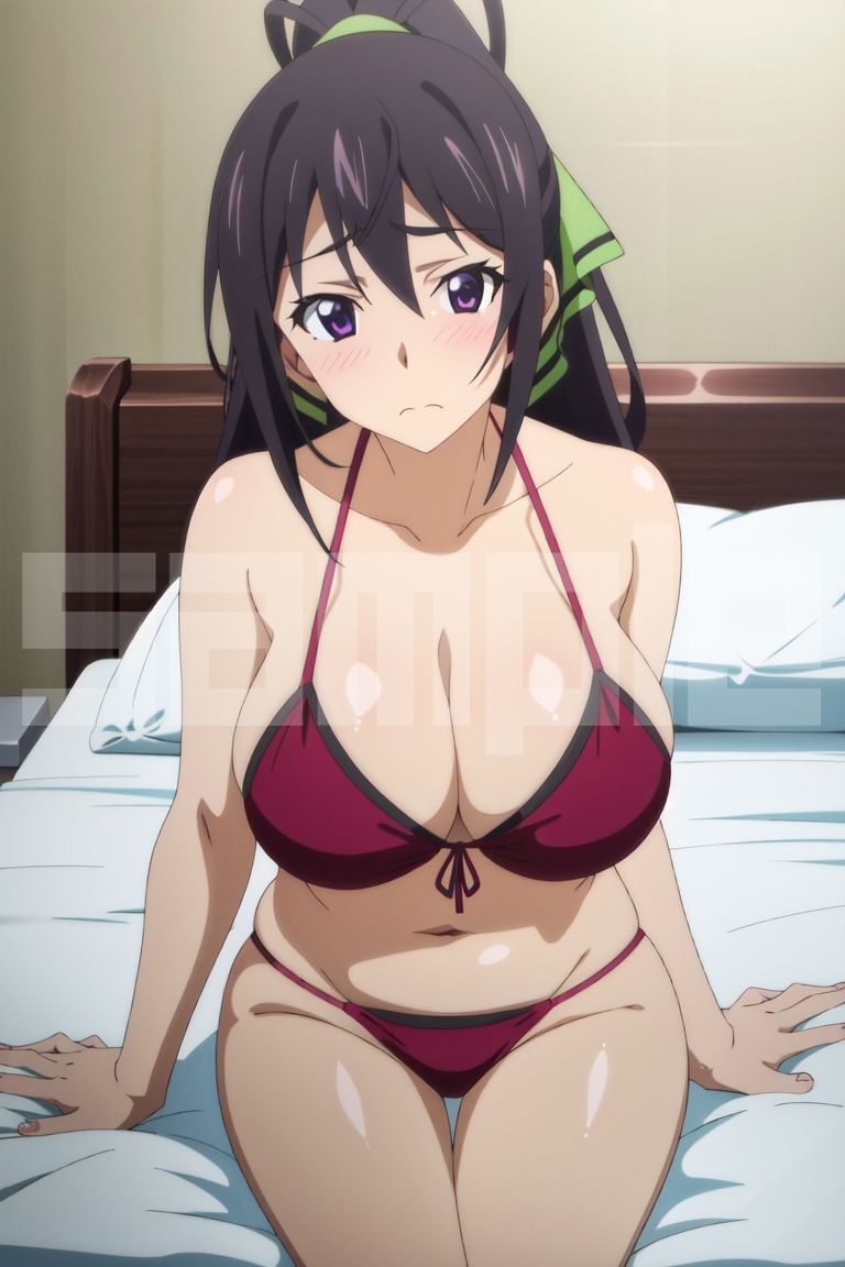 サンプル画像3:ほうきの夜伽 水着接待編(排便量管理人) [d_368496]