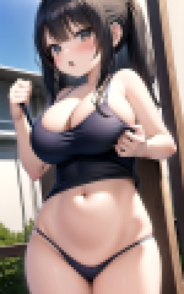 ロリ巨乳とスクール水着4