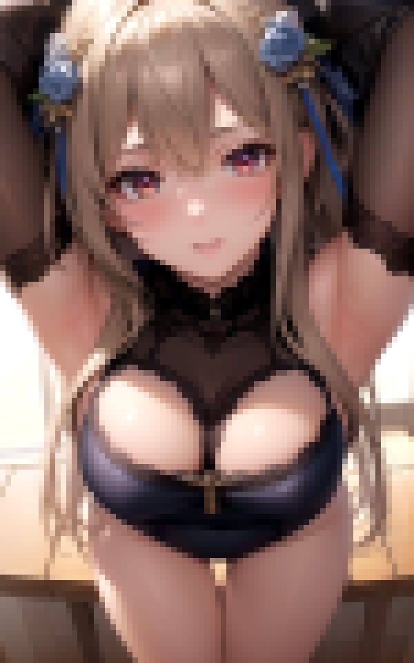 天然爆乳素人ちゃんの水着撮影？？_1