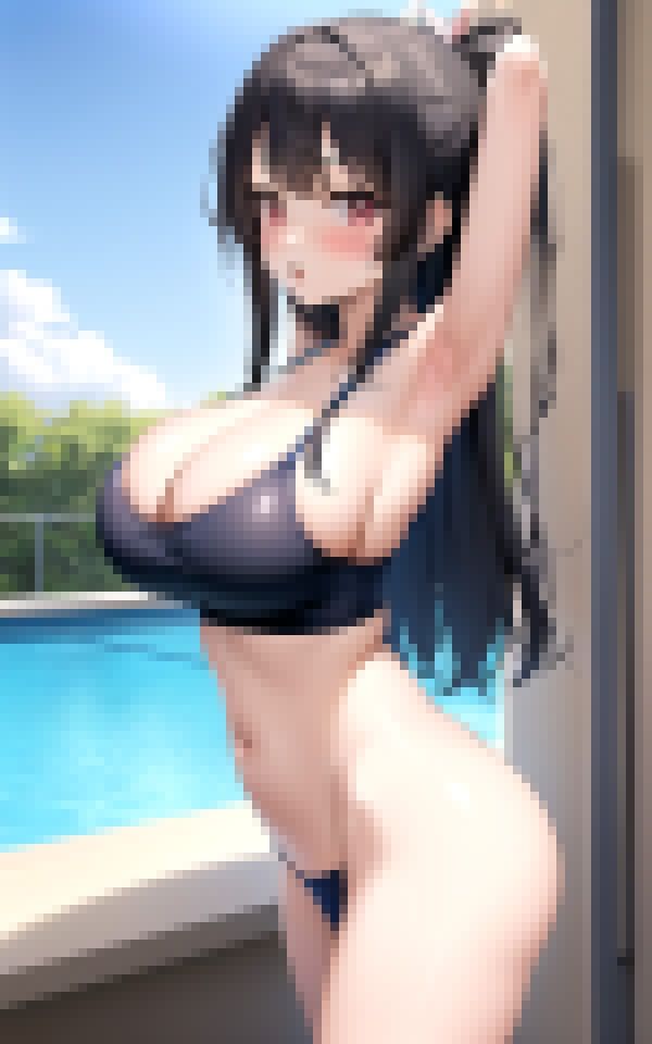 ロリ巨乳スク水写真〜スク水ロリ巨乳しか勝たん？〜