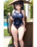 ロリ巨乳スク水写真〜スク水ロリ巨乳しか勝たん？〜 画像5