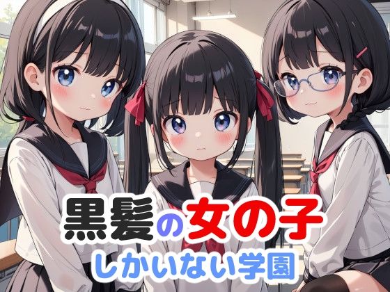 黒髪の女の子しかいない学園_1