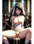 こげ茶髪ウエディングドレス花嫁に神聖な教会で強●パンティー中出し射撃
