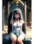 こげ茶髪ウエディングドレス花嫁に神聖な教会で強●パンティー中出し射撃