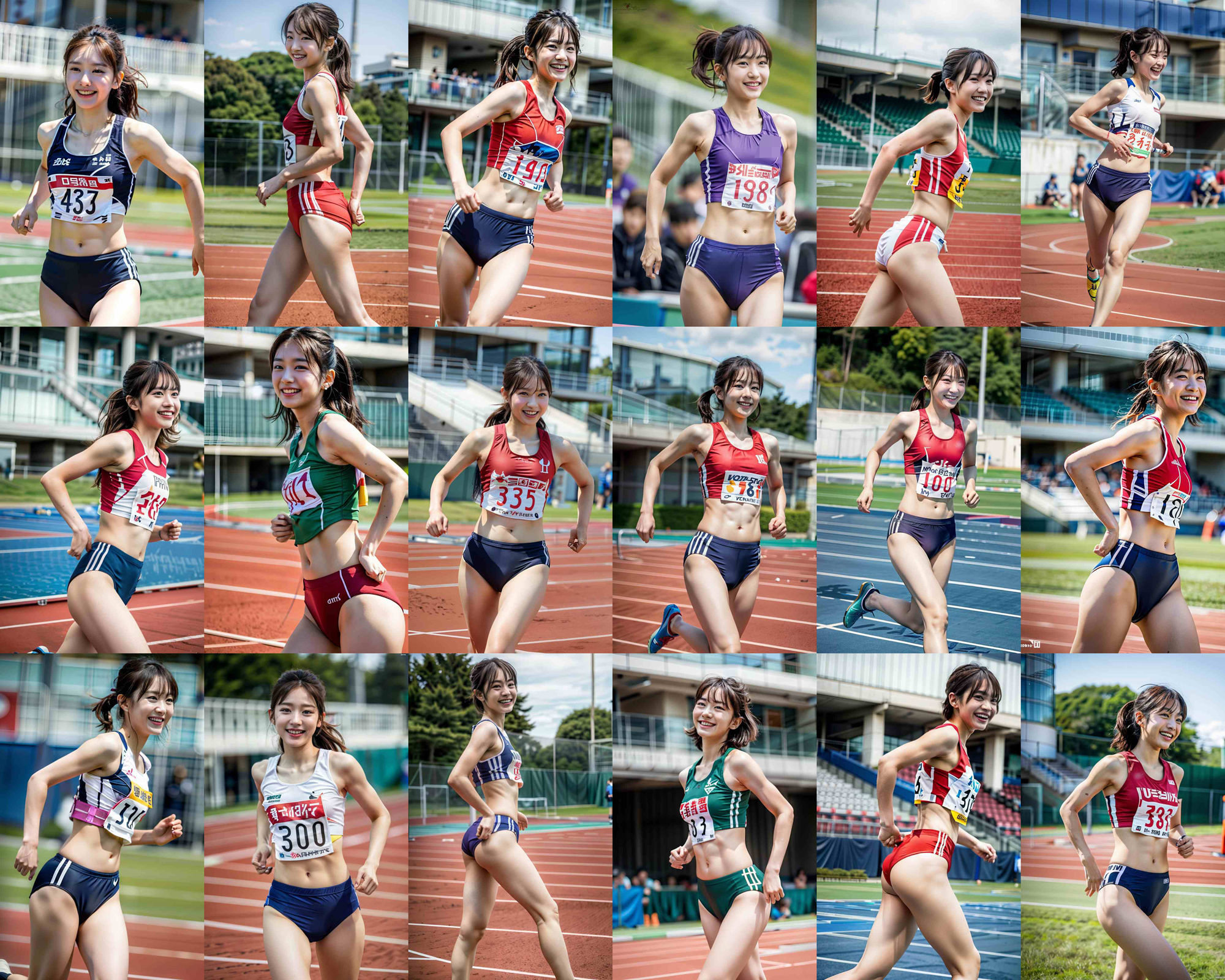 アスリート陸上女子 〜厳選美少女限定〜 114p_2