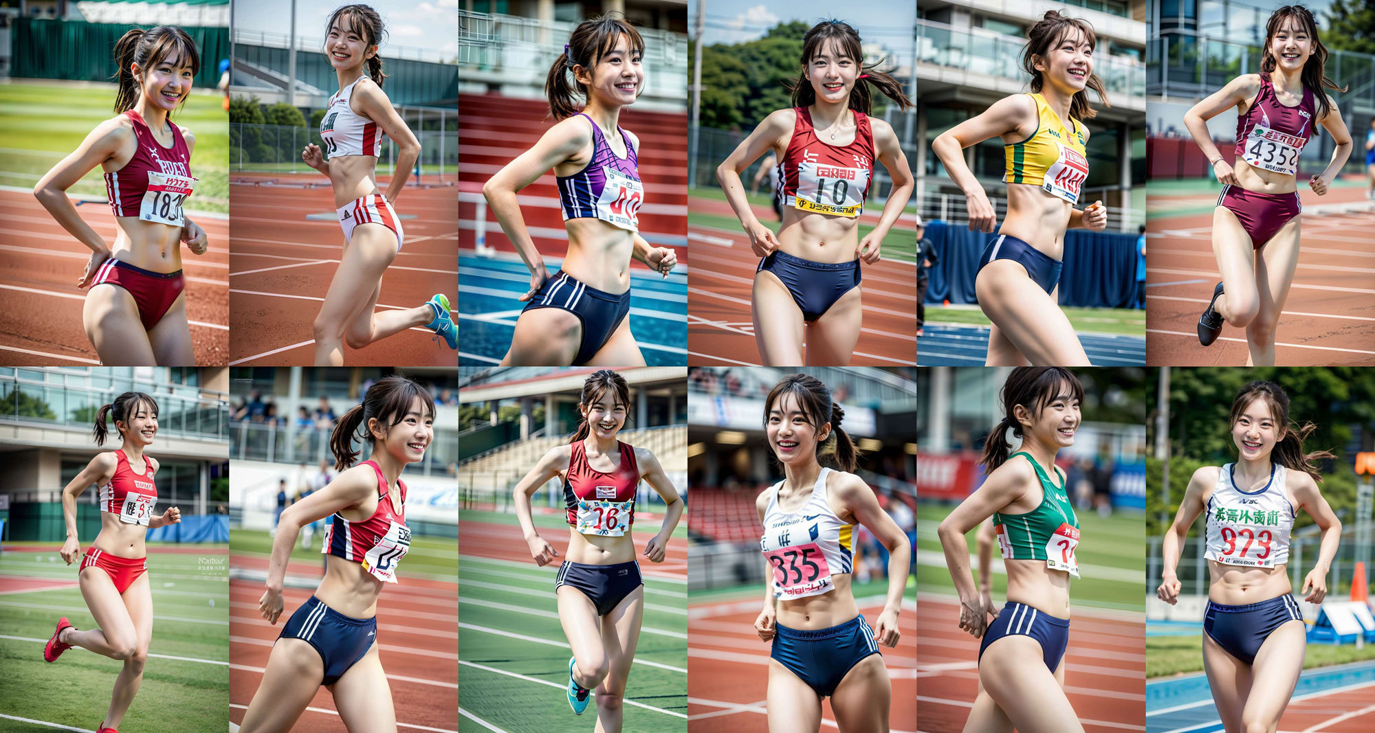 アスリート陸上女子 〜厳選美少女限定〜 114p 画像2