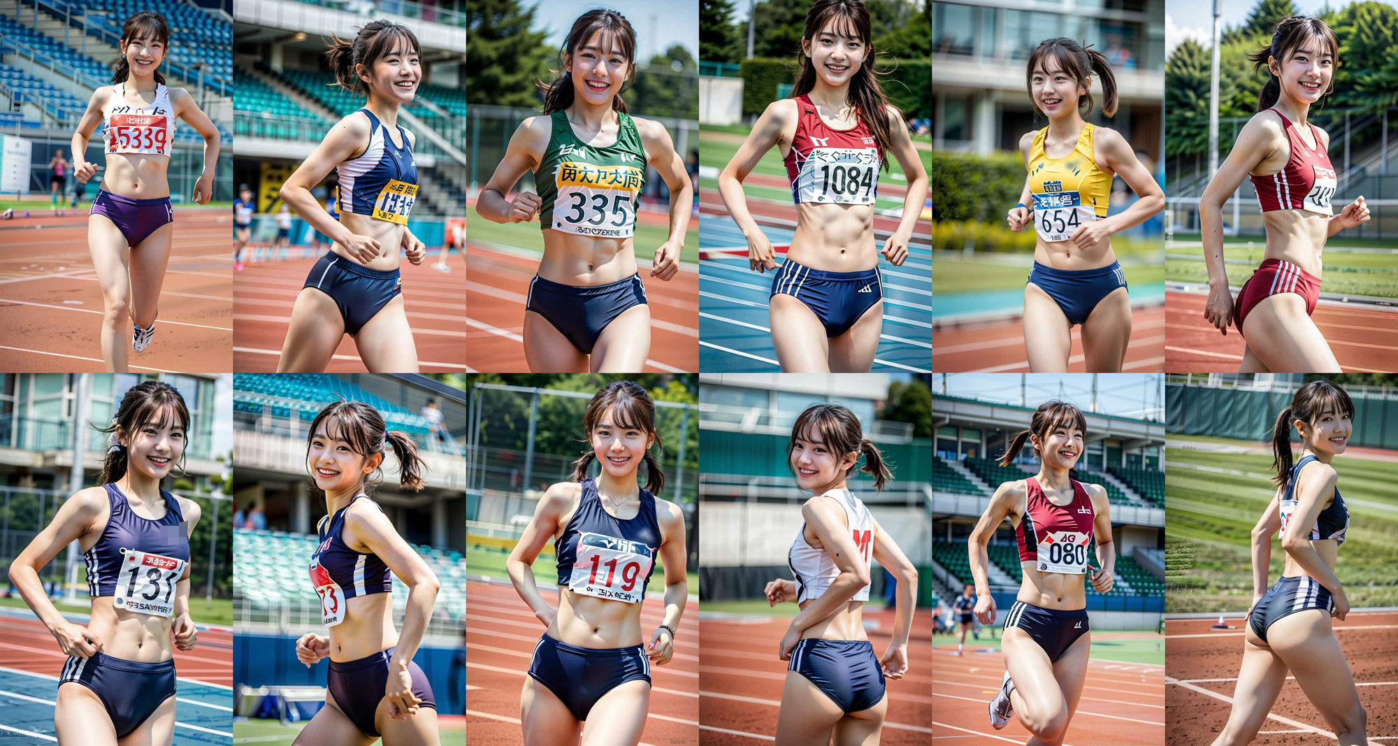 アスリート陸上女子 〜厳選美少女限定〜 114p_5