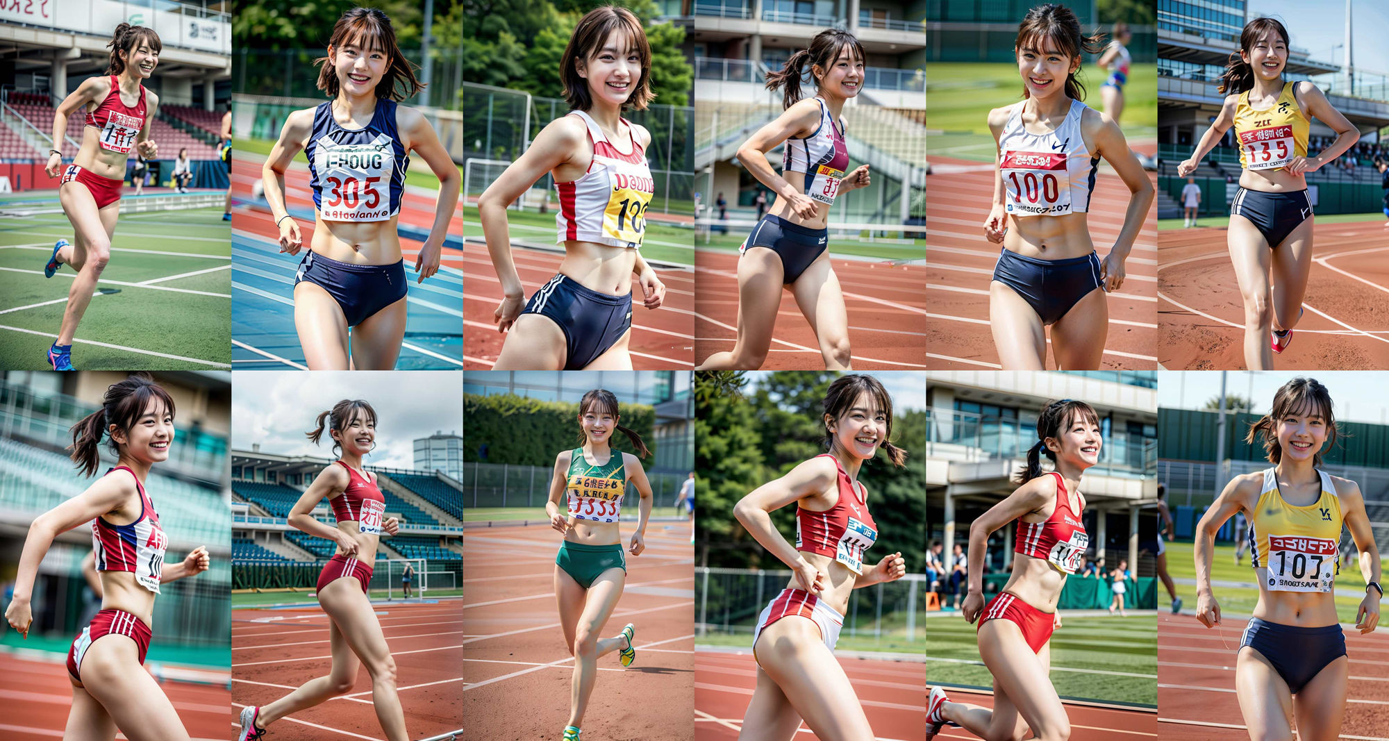 アスリート陸上女子 〜厳選美少女限定〜 114p_7