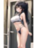 ロリ巨乳ビッチ！童顔の姉はプールで男子を誘惑ぱふぱふ 画像4