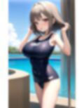 ロリ巨乳ビッチ！童顔の姉はプールで男子を誘惑ぱふぱふ 画像8
