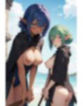 【微エロ】フェチコレVol.17 ハイレグレオタード×女エルフコレクション（巨乳・巨尻・ローアングル等）【総枚数334枚】 画像4