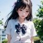 【制服女子校生】同級生の清楚系JKにパンツ見せてとお願いしたら、エッチな下着がたくさん拝めた件