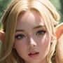 【AIグラビア巨乳美女写真集】Vol.20金髪エルフの天使さん