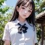 【制服女子校生】同級生の美少女JKに「パンツの中見せて」とお願いしてみたらノーパン女子のつるつるおま◯こに出会えた！