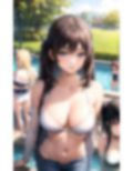 水着美人がプールで誘惑してくるハーレム天国