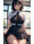 巨乳の清楚系JK〜放課後の教室で淫らな体をあらわに