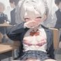 【差分なし105枚】制服聖水