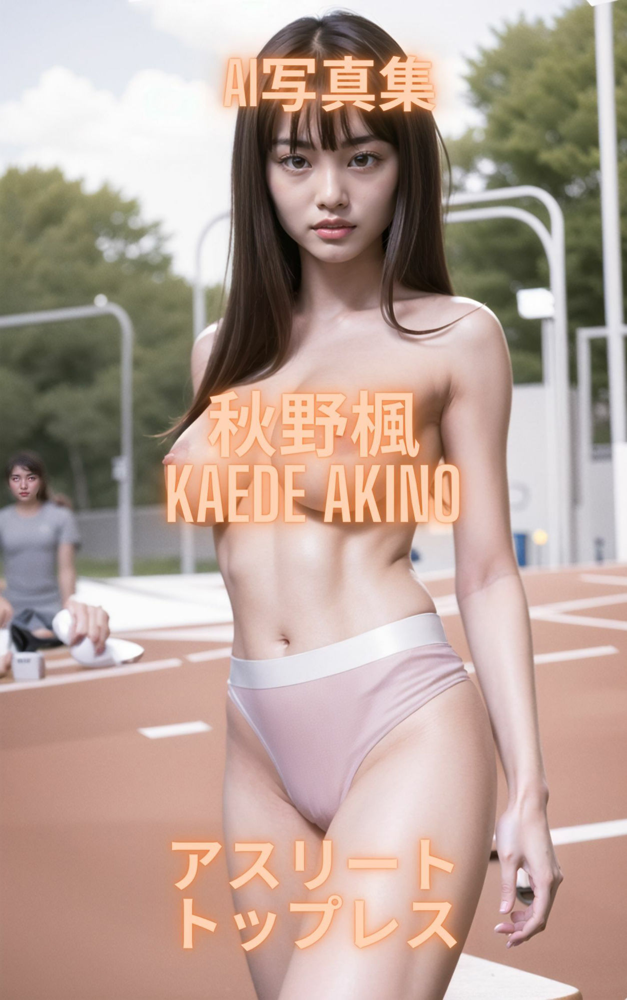 AI写真集 秋野楓 Kaede Akino アスリートトップレス 画像3