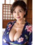 巨乳で浴衣姿の熟女 画像3