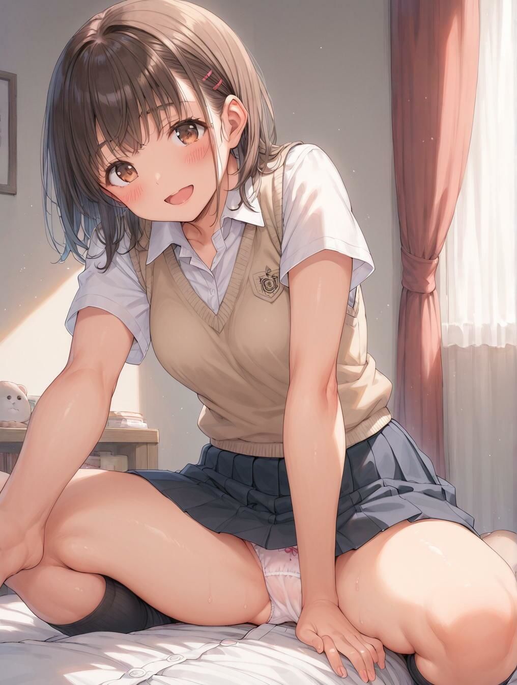 援交女子校生のコットンパンティ 画像5