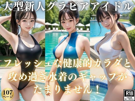 大型新人グラビアアイドル初登場！フレッシュなカラダと攻め過ぎ水着のギャップがたまらない！_1