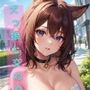 上目遣いでおすわり 犬っ娘と交わりました