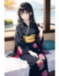 虹かけ誌 レモン白書オマージュ2桜の花散るお庭で 画像2