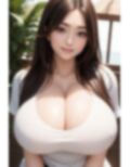 AI美女の爆乳Tシャツ写真集 画像7