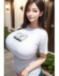 AI美女の爆乳Tシャツ写真集 画像9