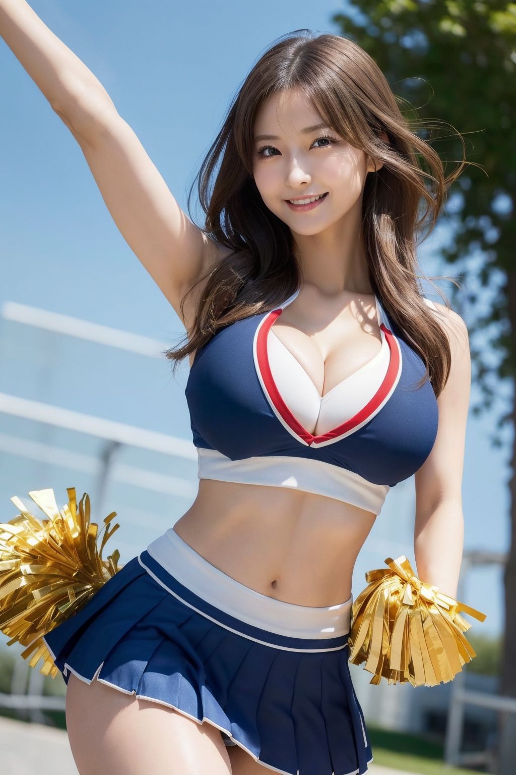 AI美女のチアガール写真集3 画像6