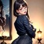 地味メガネJKの本性はド淫乱ビッチだった！！