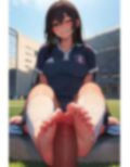 笑顔で楽しく♪エッチな女子サッカーイラスト集