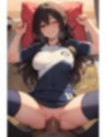 笑顔で楽しく♪エッチな女子サッカーイラスト集
