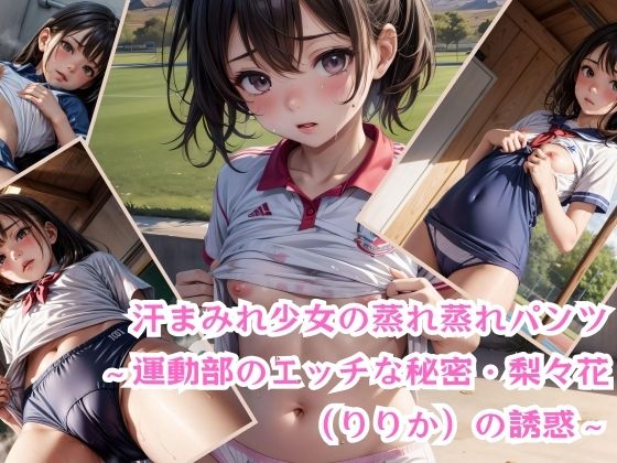 汗まみれ少女の蒸れ蒸れパンツ ～運動部のエッチな秘密・梨々花（りりか）の誘惑～