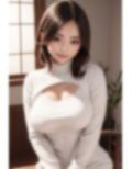 AI美女の白セーター写真集3 画像8