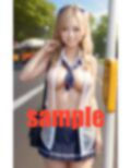 学校サボるバス待ち美女 画像4