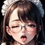 黒髪メイド〇待ち顔集