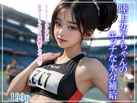 陸上女子ちゃんのエッチな水分補給[violet3dx]