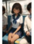 痴●が多いと噂の通学電車